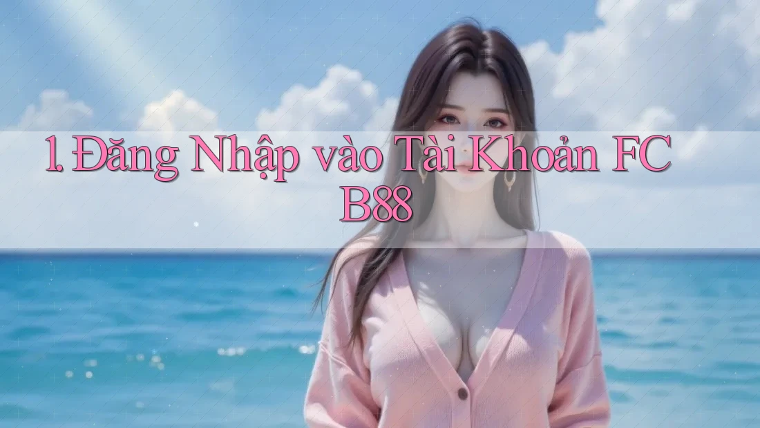 1. Đăng Nhập vào Tài Khoản FCB88 1. Đăng Nhập vào Tài Khoản FCB88