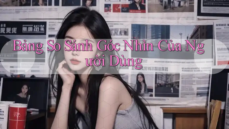Bảng So Sánh Góc Nhìn Của Người Dùng Bảng So Sánh Góc Nhìn Của Người Dùng