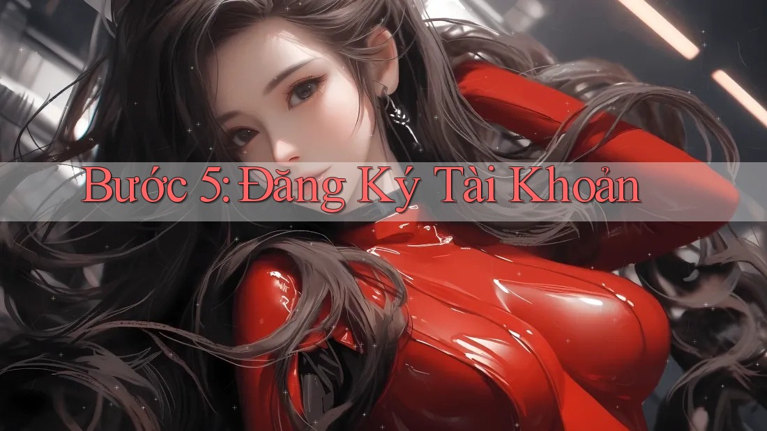 Bước 5: Đăng ký tài khoản Bước 5: Đăng ký tài khoản