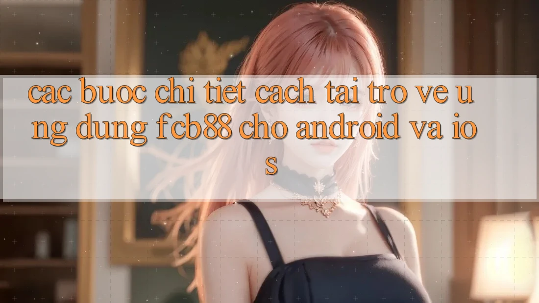 Các bước Chi Tiết Cách Tải trở về Ứng Dụng FCB88 Cho Android Và iOS Các bước Chi Tiết Cách Tải trở về Ứng Dụng FCB88 Cho Android Và iOS