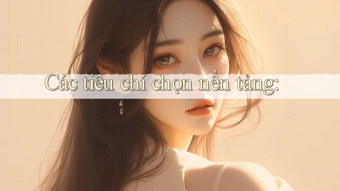 Các tiêu chí chọn nền tảng: Các tiêu chí chọn nền tảng: