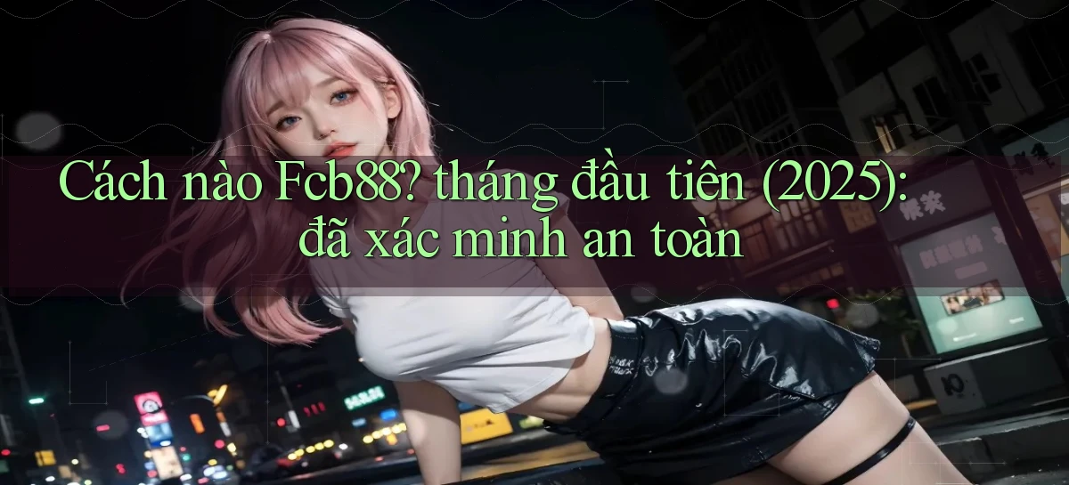 Cách nào Fcb88 tháng đầu tiên (2025) đã xác minh an toàn