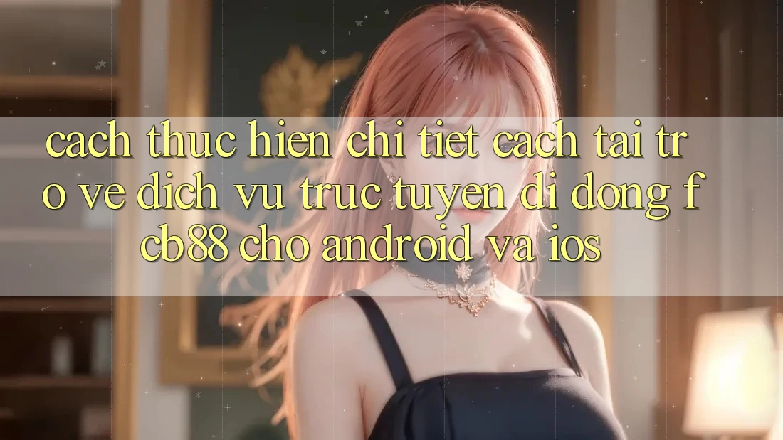 Cách thực hiện Chi Tiết Cách Tải trở về Dịch vụ trực tuyến di động FCB88 Cho Android Và iOS