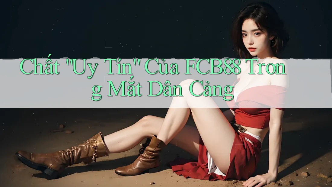 Chất “Uy Tín” Của FCB88 Trong Mắt Dân Cảng Chất “Uy Tín” Của FCB88 Trong Mắt Dân Cảng