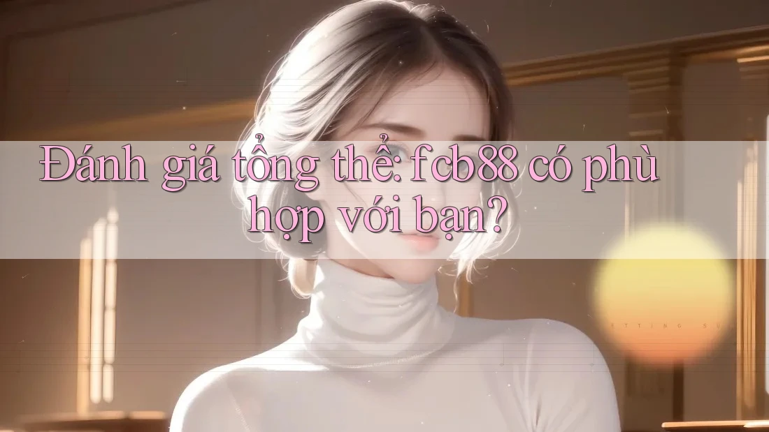 Đánh giá tổng thể - fcb88 có phù hợp với bạn? Đánh giá tổng thể - fcb88 có phù hợp với bạn?