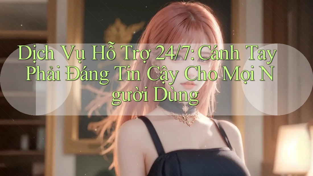 Dịch Vụ Hỗ Trợ 24/7: Cánh Tay Phải Đáng Tin Cậy Cho Mọi Người Dùng