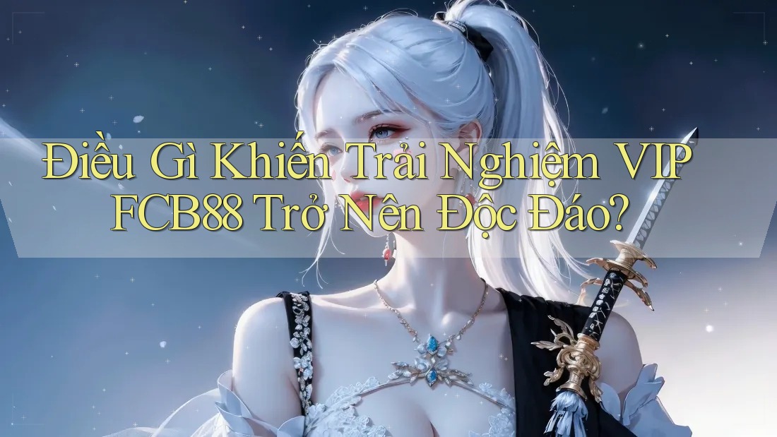 Điều Gì Khiến Trải Nghiệm VIP FCB88 Trở Nên Độc Đáo? Điều Gì Khiến Trải Nghiệm VIP FCB88 Trở Nên Độc Đáo?