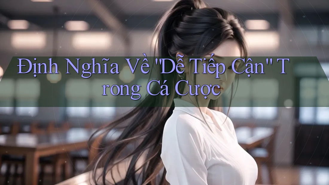 Định Nghĩa Về “Dễ Tiếp Cận” Trong Cá Cược Định Nghĩa Về “Dễ Tiếp Cận” Trong Cá Cược