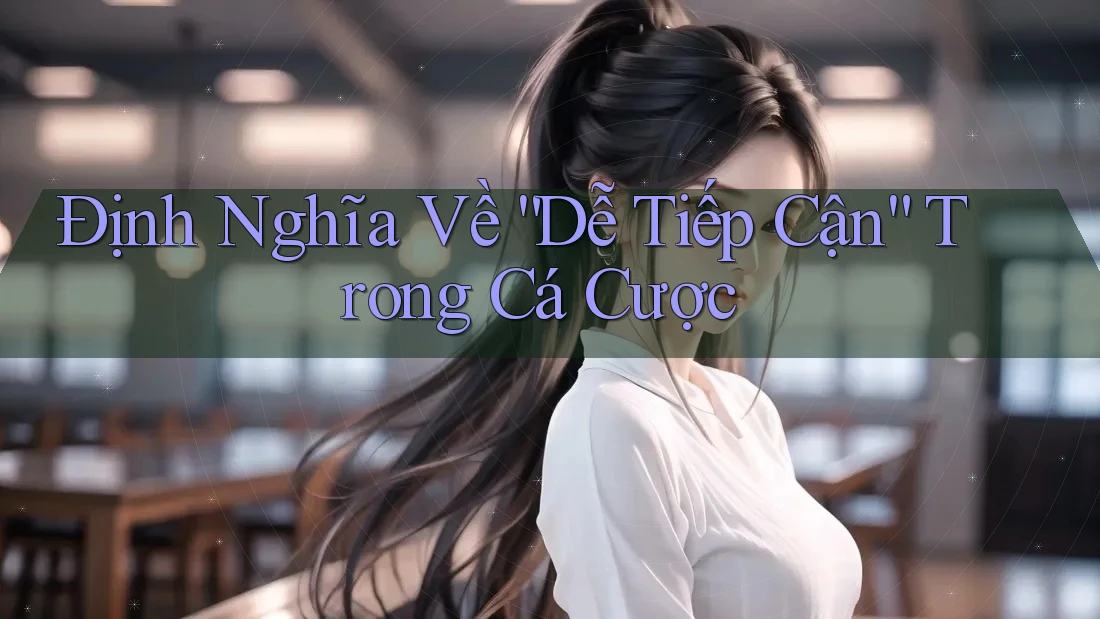 Định Nghĩa Về “Dễ Tiếp Cận” Trong Cá Cược