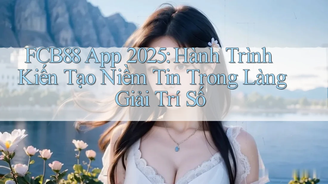 FCB88 App 2025: Hành Trình Kiến Tạo Niềm Tin Trong Làng Giải Trí Số FCB88 App 2025: Hành Trình Kiến Tạo Niềm Tin Trong Làng Giải Trí Số