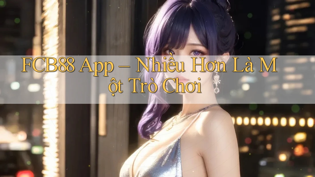 FCB88 App – Nhiều Hơn Là Một Trò Chơi FCB88 App – Nhiều Hơn Là Một Trò Chơi
