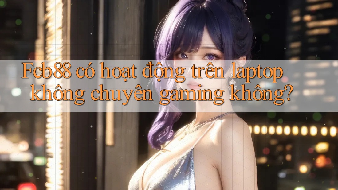 Fcb88 có hoạt động trên laptop không chuyên gaming không?