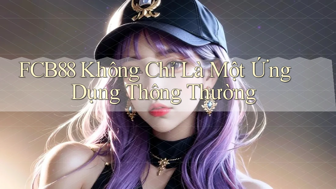FCB88 Không Chỉ Là Một Ứng Dụng Thông Thường FCB88 Không Chỉ Là Một Ứng Dụng Thông Thường