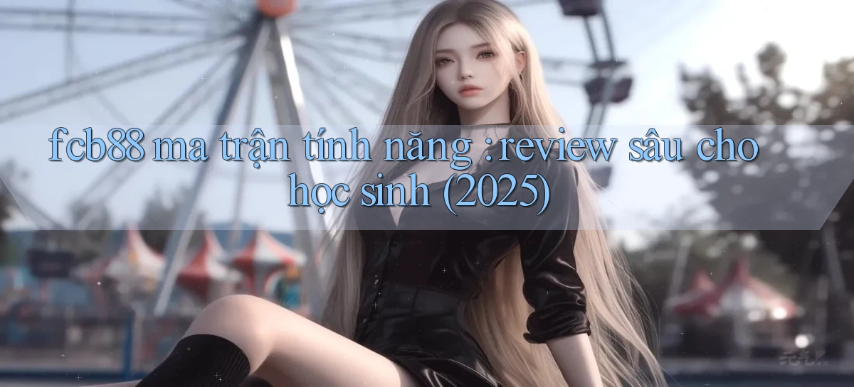 fcb88 ma trận tính năng review sâu cho học sinh (2025)