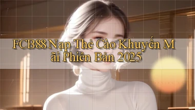 fcb88 nạp thẻ cào khuyến mãi phiên bản 2025