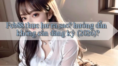 Fcb88 thực hư ra sao hướng dẫn không cần đăng ký (2026)