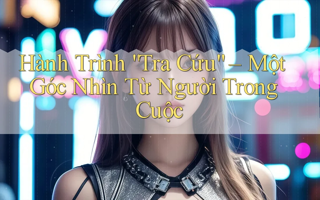 Hành Trình “Tra Cứu” – Một Góc Nhìn Từ Người Trong Cuộc Hành Trình “Tra Cứu” – Một Góc Nhìn Từ Người Trong Cuộc