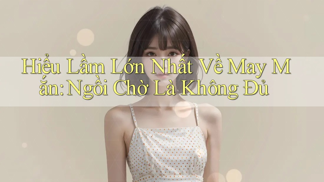 Hiểu Lầm Lớn Nhất Về May Mắn: Ngồi Chờ Là Không Đủ Hiểu Lầm Lớn Nhất Về May Mắn: Ngồi Chờ Là Không Đủ