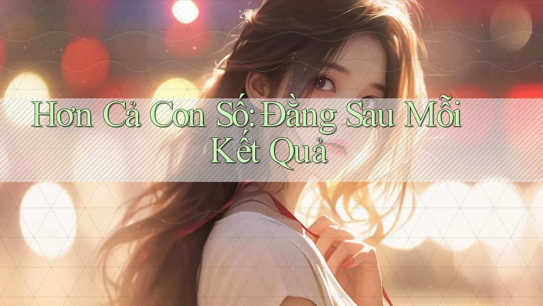 Hơn Cả Con Số: Đằng Sau Mỗi Kết Quả Hơn Cả Con Số: Đằng Sau Mỗi Kết Quả