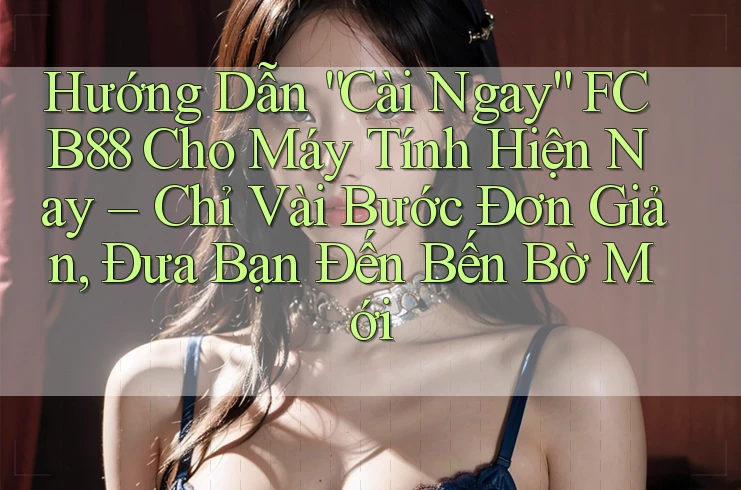 Hướng Dẫn “Cài Ngay” FCB88 Cho Máy Tính Hiện Nay – Chỉ Vài Bước Đơn Giản, Đưa Bạn Đến Bến Bờ Mới