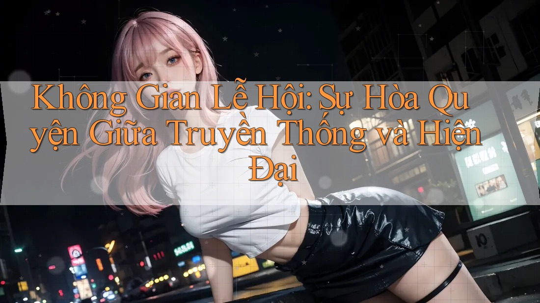 Không Gian Lễ Hội: Sự Hòa Quyện Giữa Truyền Thống và Hiện Đại Không Gian Lễ Hội: Sự Hòa Quyện Giữa Truyền Thống và Hiện Đại