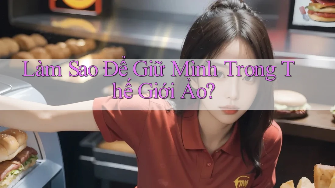 Làm Sao Để Giữ Mình Trong Thế Giới Ảo? Làm Sao Để Giữ Mình Trong Thế Giới Ảo?