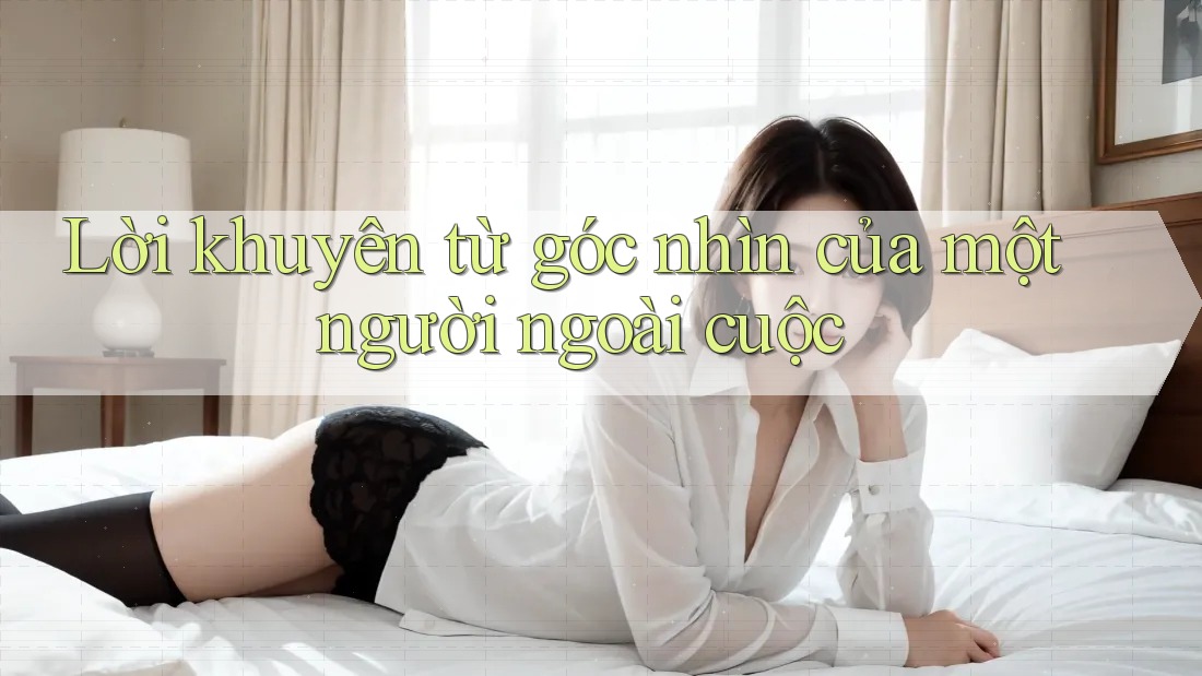 Lời Khuyên Từ Góc Nhìn Của Một Người Ngoài Cuộc Lời Khuyên Từ Góc Nhìn Của Một Người Ngoài Cuộc