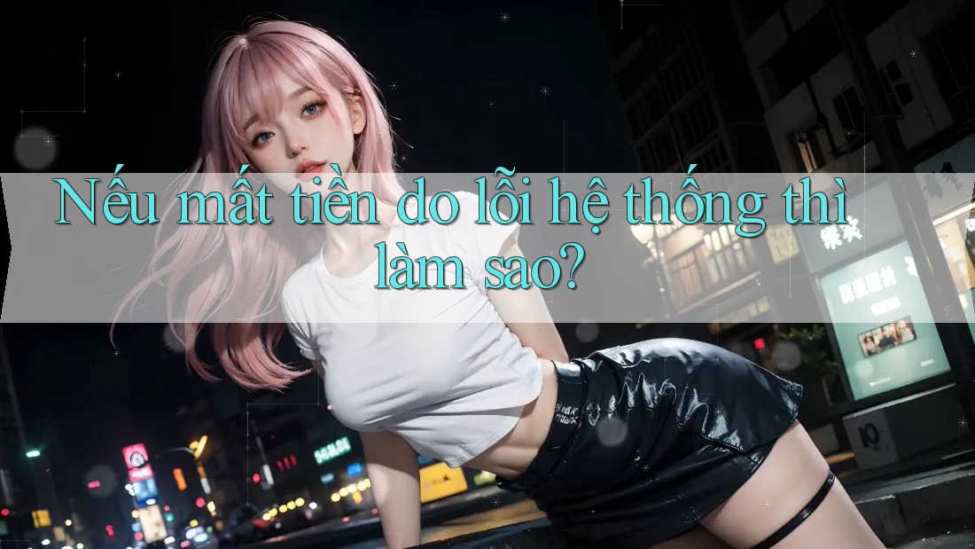 Nếu mất tiền do lỗi hệ thống thì làm sao?