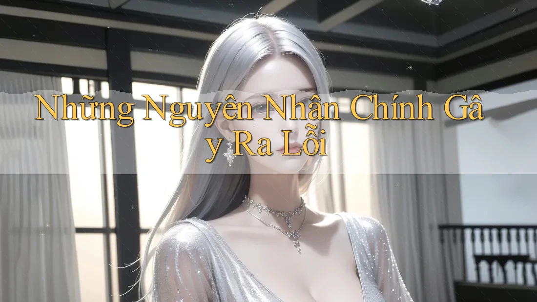 Những Nguyên Nhân Chính Gây Ra Lỗi Những Nguyên Nhân Chính Gây Ra Lỗi