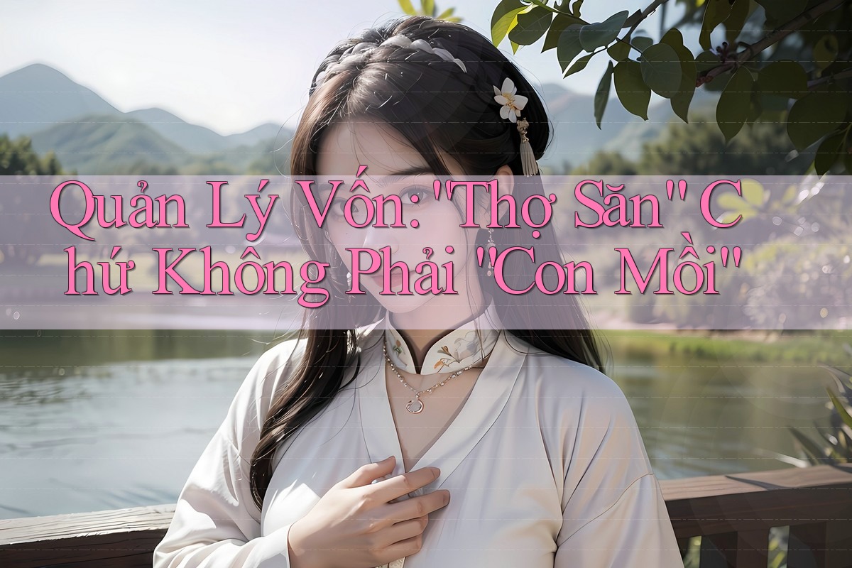 Quản Lý Vốn: “Thợ Săn” Chứ Không Phải “Con Mồi” Quản Lý Vốn: “Thợ Săn” Chứ Không Phải “Con Mồi”