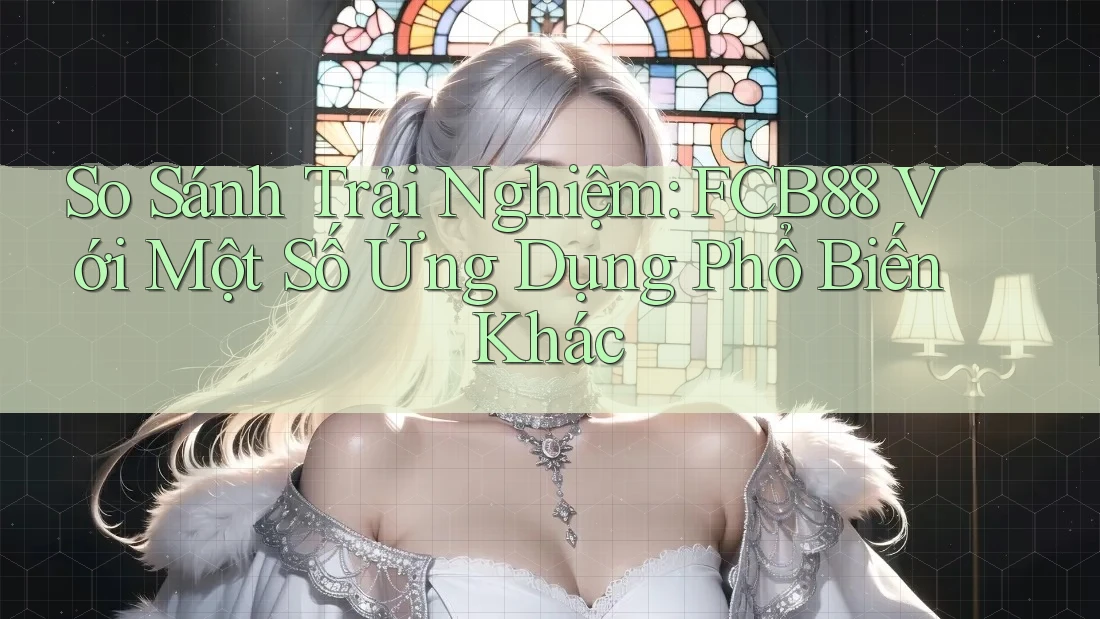 So Sánh Trải Nghiệm: FCB88 Với Một Số Ứng Dụng Phổ Biến Khác So Sánh Trải Nghiệm: FCB88 Với Một Số Ứng Dụng Phổ Biến Khác