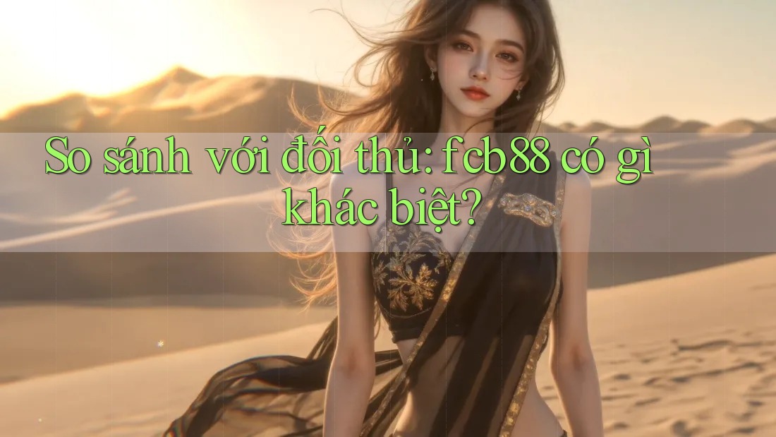 So sánh với đối thủ: fcb88 có gì khác biệt?