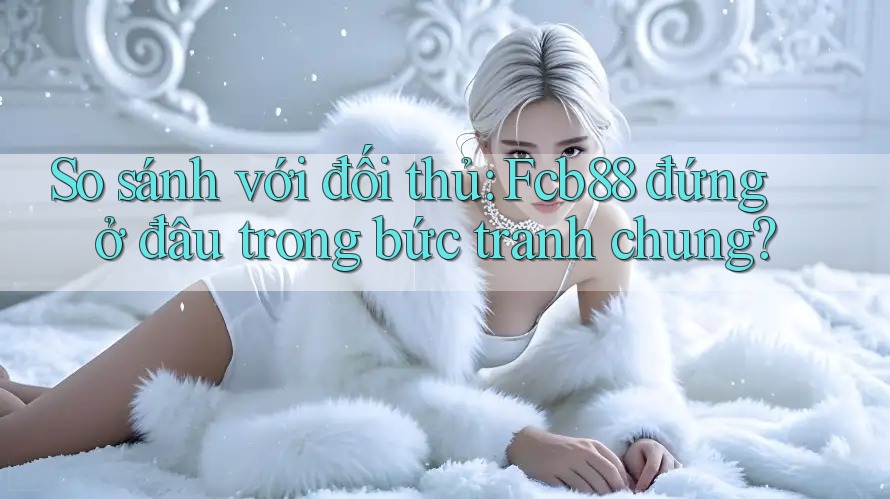 So sánh với đối thủ: Fcb88 đứng ở đâu trong bức tranh chung? So sánh với đối thủ: Fcb88 đứng ở đâu trong bức tranh chung?