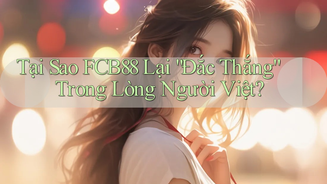 Tại Sao FCB88 Lại “Đắc Thắng” Trong Lòng Người Việt? Tại Sao FCB88 Lại “Đắc Thắng” Trong Lòng Người Việt?