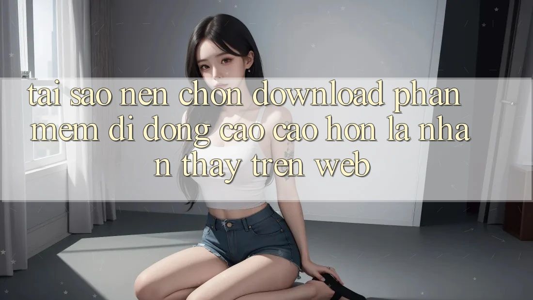 Tại Sao Nên Chọn Download Phần mềm Di Động Cao cao hơn Là Nhận thấy Trên Web? Tại Sao Nên Chọn Download Phần mềm Di Động Cao cao hơn Là Nhận thấy Trên Web?