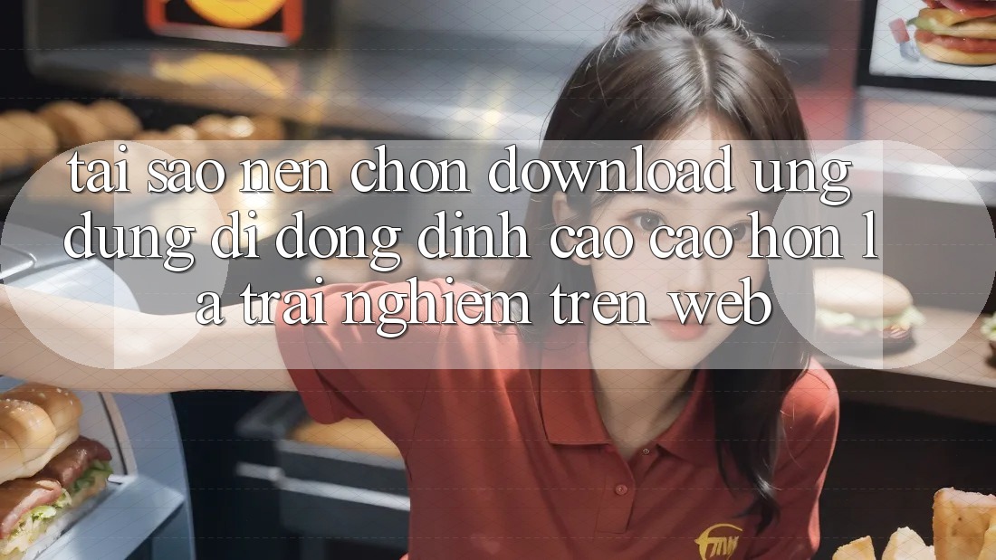 Tại Sao Nên Chọn Download Ứng Dụng Di Động Đỉnh cao cao hơn Là Trải Nghiệm Trên Web?