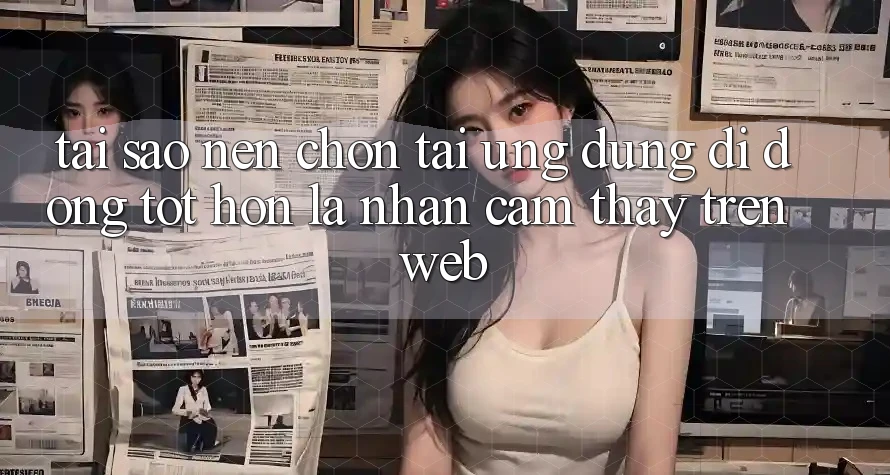 Tại Sao Nên Chọn Tải Ứng Dụng Di Động Tốt hơn Là Nhận cảm thấy Trên Web?