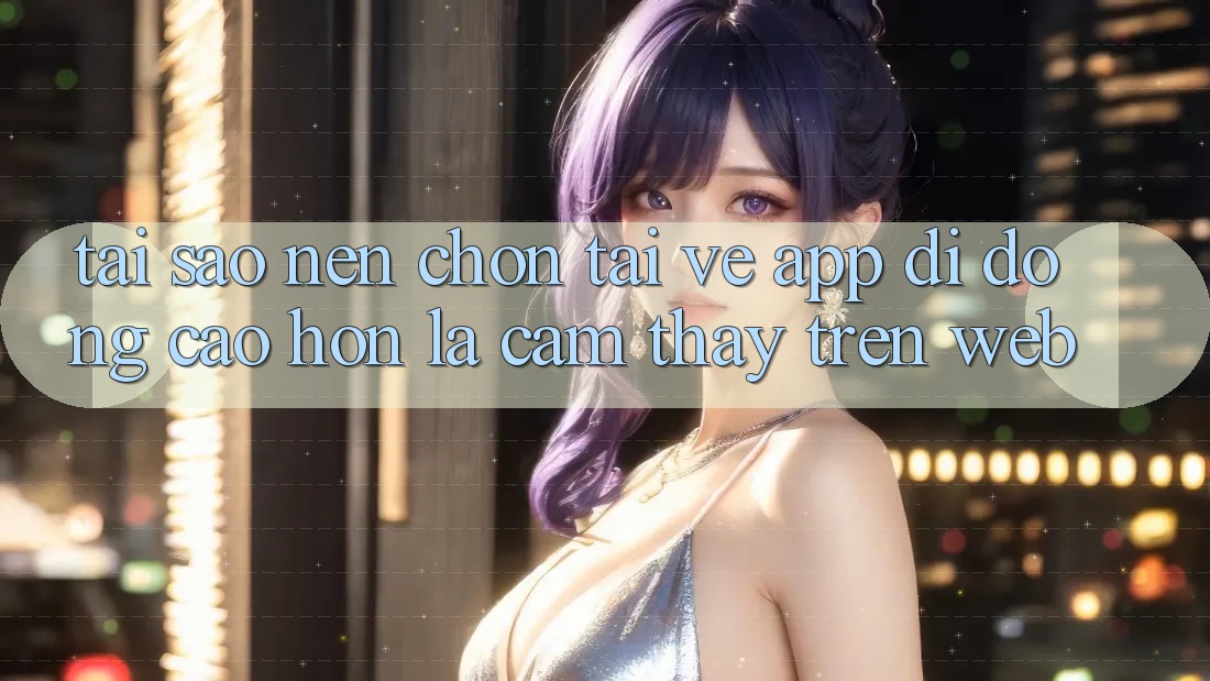 Tại Sao Nên Chọn Tải về App Di Động Cao hơn Là Cảm thấy Trên Web? Tại Sao Nên Chọn Tải về App Di Động Cao hơn Là Cảm thấy Trên Web?