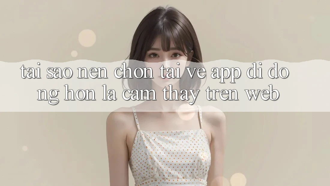 Tại Sao Nên Chọn Tải về App Di Động Hơn Là Cảm thấy Trên Web? Tại Sao Nên Chọn Tải về App Di Động Hơn Là Cảm thấy Trên Web?
