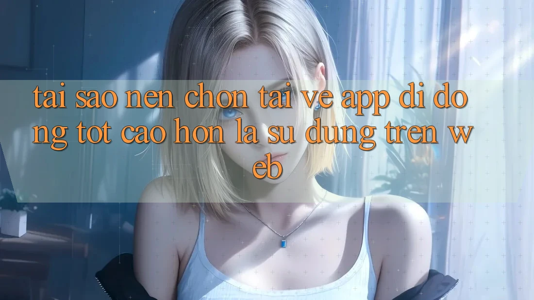 Tại Sao Nên Chọn Tải về App Di Động Tốt cao hơn Là Sử dụng Trên Web? Tại Sao Nên Chọn Tải về App Di Động Tốt cao hơn Là Sử dụng Trên Web?
