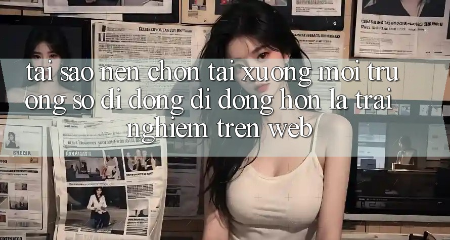 Tại Sao Nên Chọn Tải xuống Môi trường số di động Di Động Hơn Là Trải Nghiệm Trên Web? Tại Sao Nên Chọn Tải xuống Môi trường số di động Di Động Hơn Là Trải Nghiệm Trên Web?