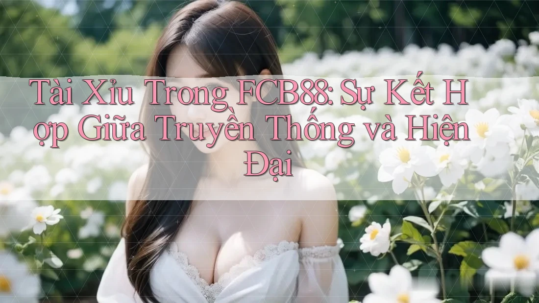 Tài Xỉu Trong FCB88: Sự Kết Hợp Giữa Truyền Thống và Hiện Đại Tài Xỉu Trong FCB88: Sự Kết Hợp Giữa Truyền Thống và Hiện Đại
