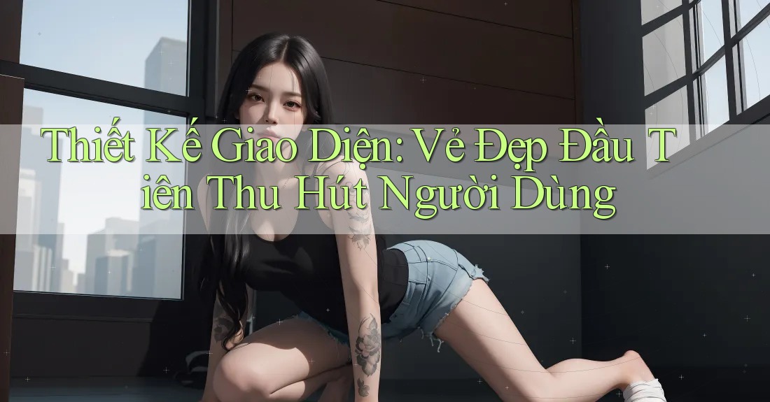 Thiết Kế Giao Diện: Vẻ Đẹp Đầu Tiên Thu Hút Người Dùng Thiết Kế Giao Diện: Vẻ Đẹp Đầu Tiên Thu Hút Người Dùng