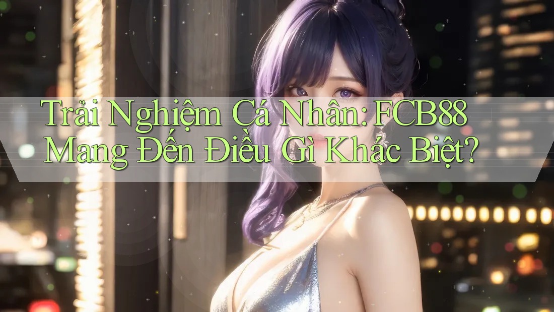 Trải Nghiệm Cá Nhân: FCB88 Mang Đến Điều Gì Khác Biệt? Trải Nghiệm Cá Nhân: FCB88 Mang Đến Điều Gì Khác Biệt?