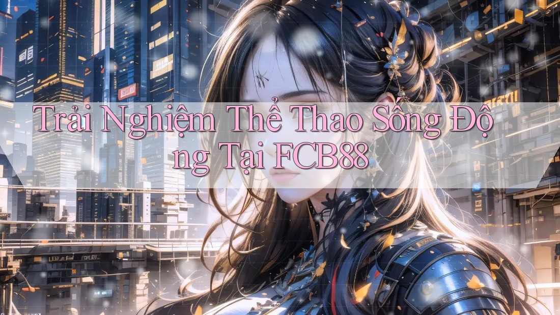 Trải Nghiệm Thể Thao Sống Động Tại FCB88 Trải Nghiệm Thể Thao Sống Động Tại FCB88
