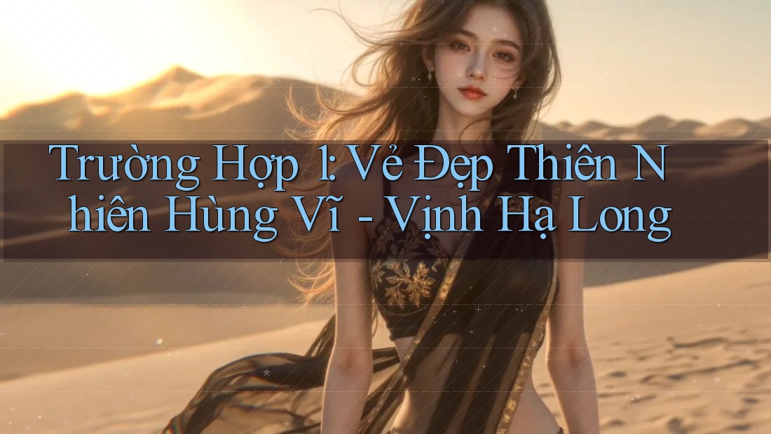Trường Hợp 1: Vẻ Đẹp Thiên Nhiên Hùng Vĩ - Vịnh Hạ Long Trường Hợp 1: Vẻ Đẹp Thiên Nhiên Hùng Vĩ - Vịnh Hạ Long