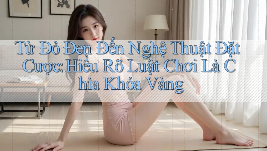 Từ Đỏ Đen Đến Nghệ Thuật Đặt Cược: Hiểu Rõ Luật Chơi Là Chìa Khóa Vàng Từ Đỏ Đen Đến Nghệ Thuật Đặt Cược: Hiểu Rõ Luật Chơi Là Chìa Khóa Vàng