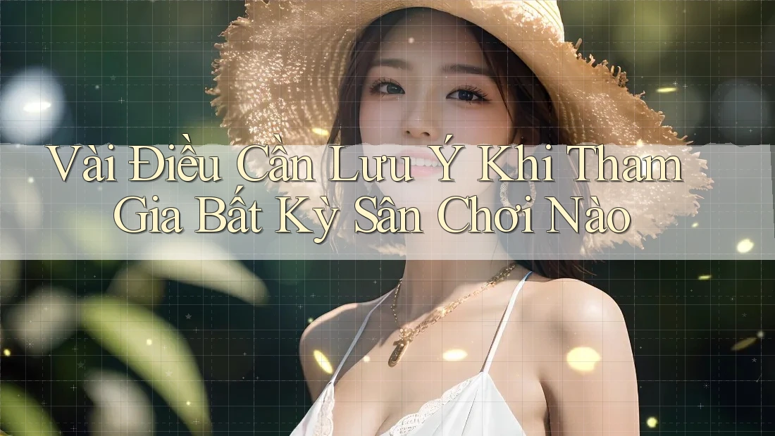 Vài Điều Cần Lưu Ý Khi Tham Gia Bất Kỳ Sân Chơi Nào Vài Điều Cần Lưu Ý Khi Tham Gia Bất Kỳ Sân Chơi Nào