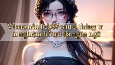 Vì sao nên Fcb88 sau 6 tháng trải nghiệm hỗ trợ đa ngôn ngữ